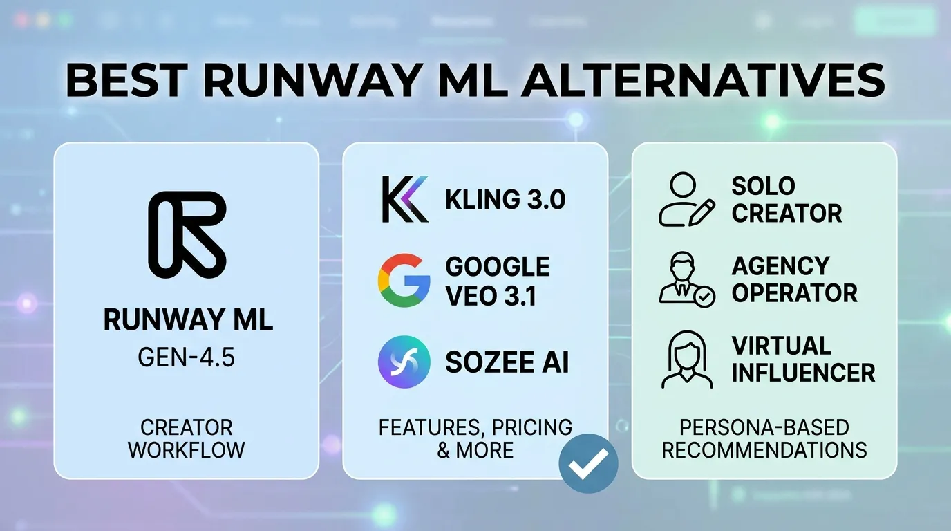 Best Runway ML Alternatives: Features, Pricing & More