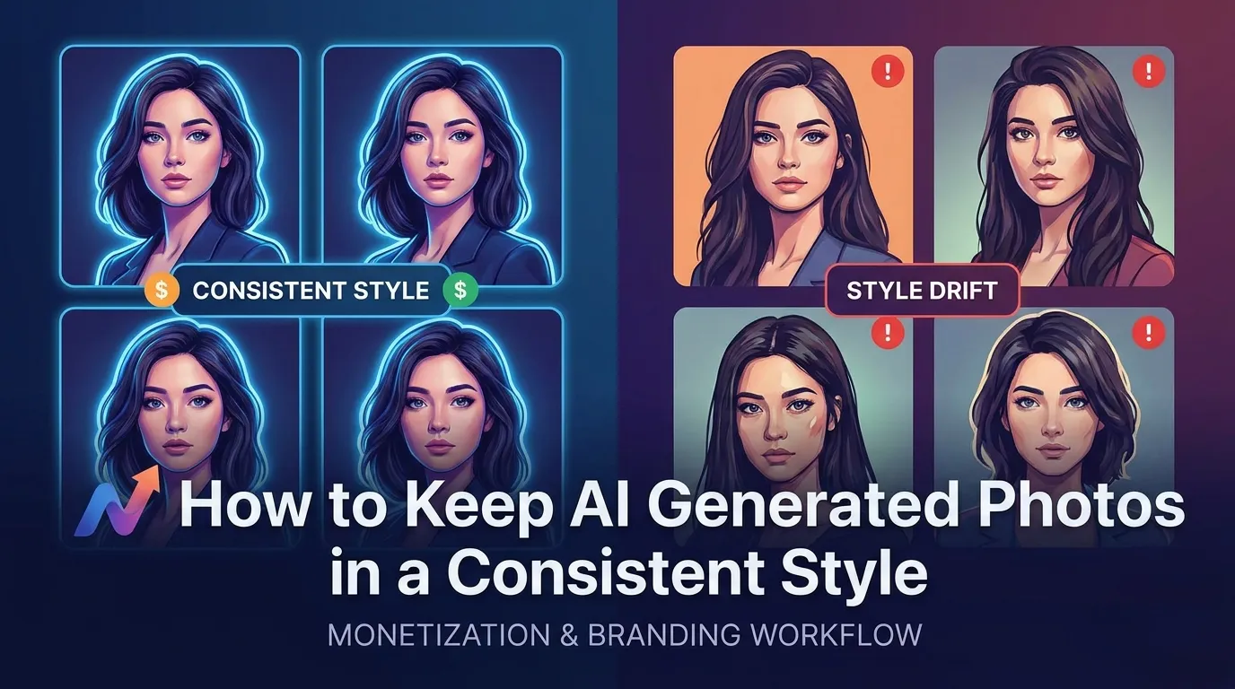 How to Keep AI Generated Photos in a Consistent Style