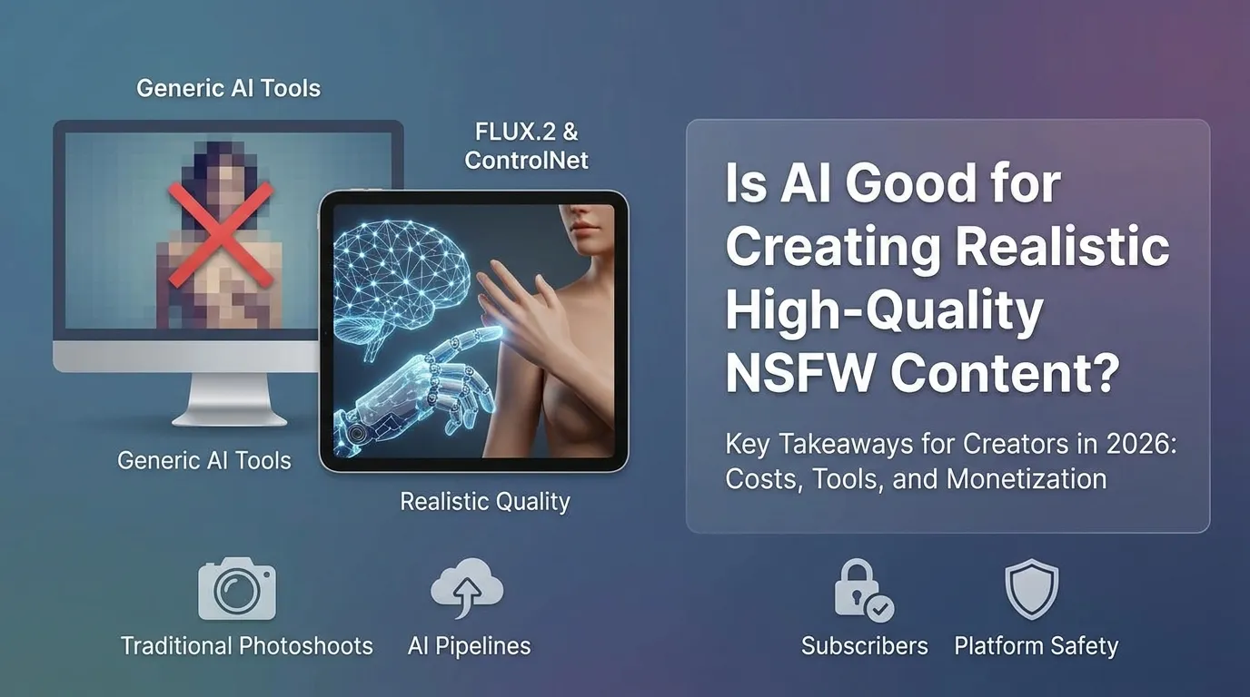 Is AI Good for Creating Realistic High-Quality NSFW Content?