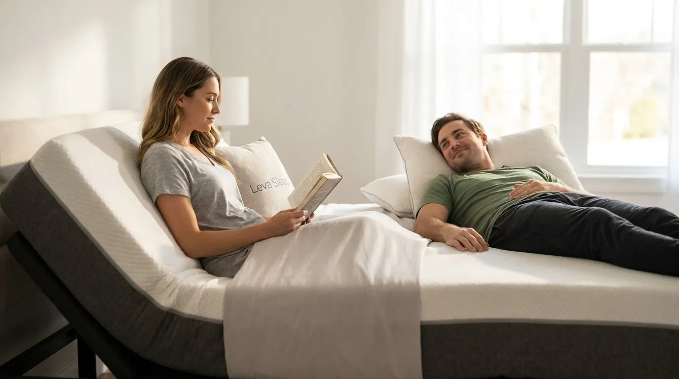 How Split King Adjustable Beds for Couples Work