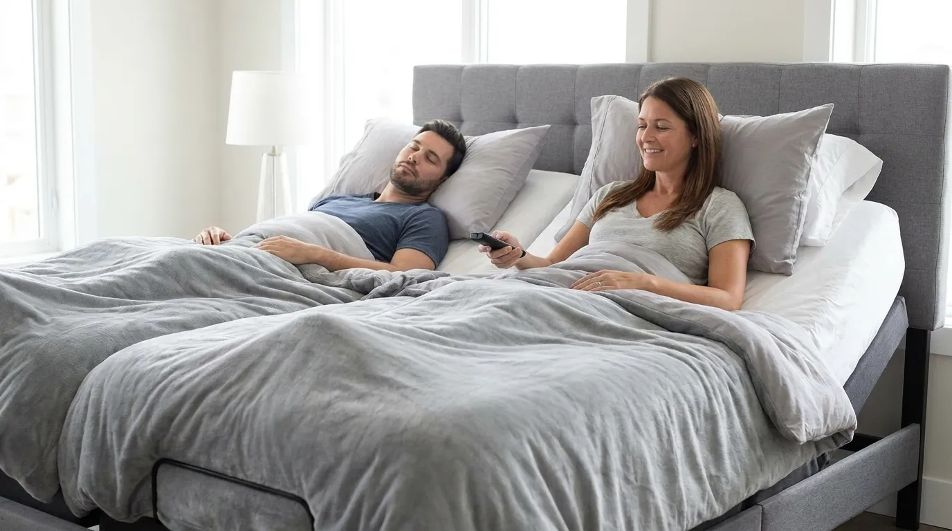 Best Wireless Remote Split Queen Adjustable Beds Canada