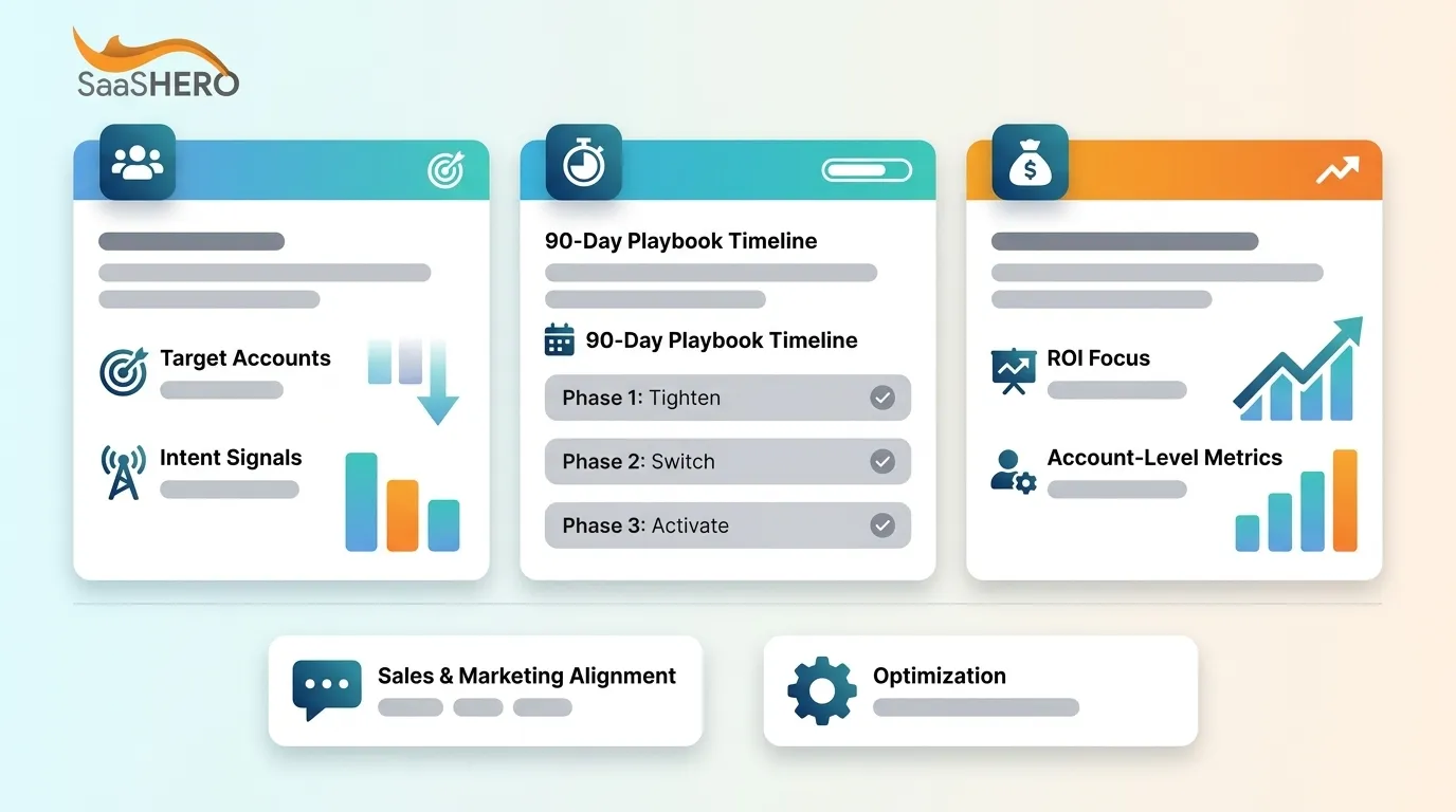 Recession-Proof ABM Tactics for B2B SaaS: 90-Day Playbook