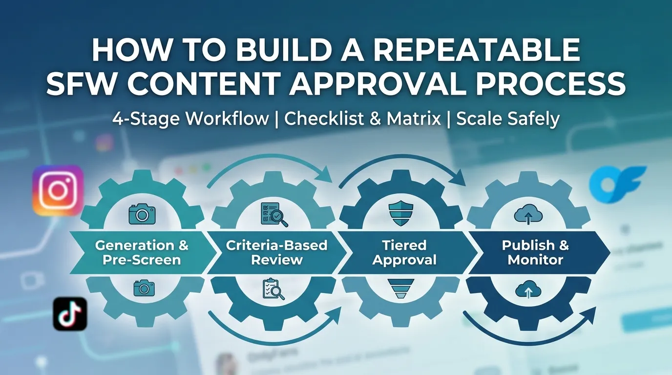 How to Build a Repeatable SFW Content Approval Process