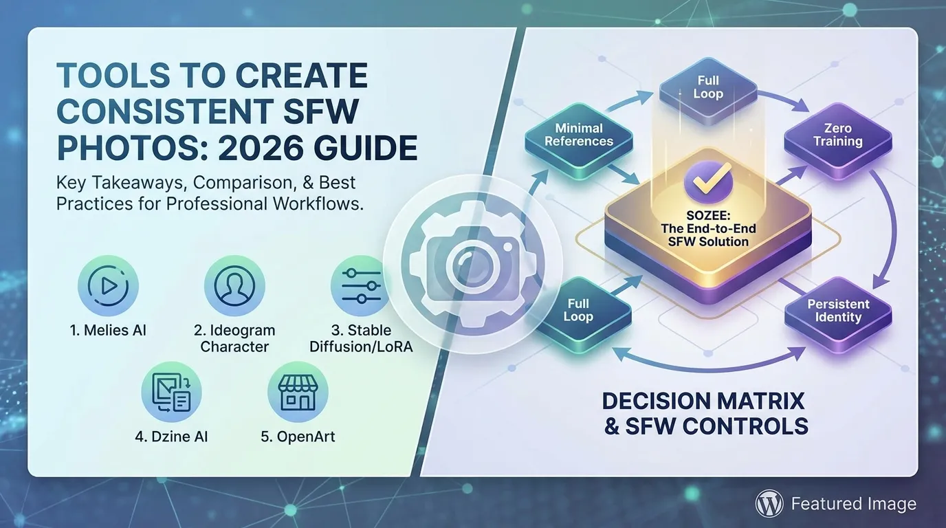 Tools to Create Consistent SFW Photos: 2026 Guide