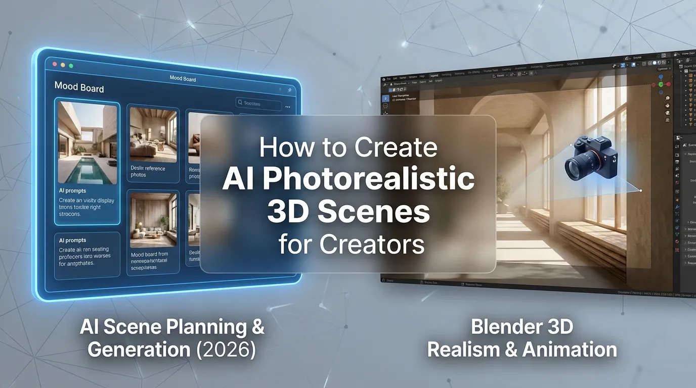 How to Create AI Photorealistic 3D Scenes for Creators