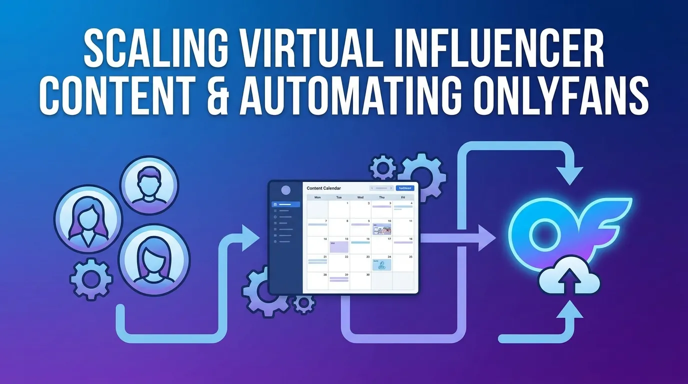 How to Scale Virtual Influencer Content & Automate OnlyFans