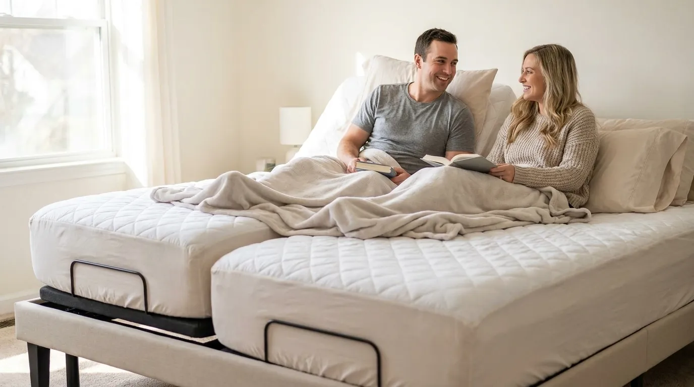 Split Queen Mattress Protectors for Adjustable Bases