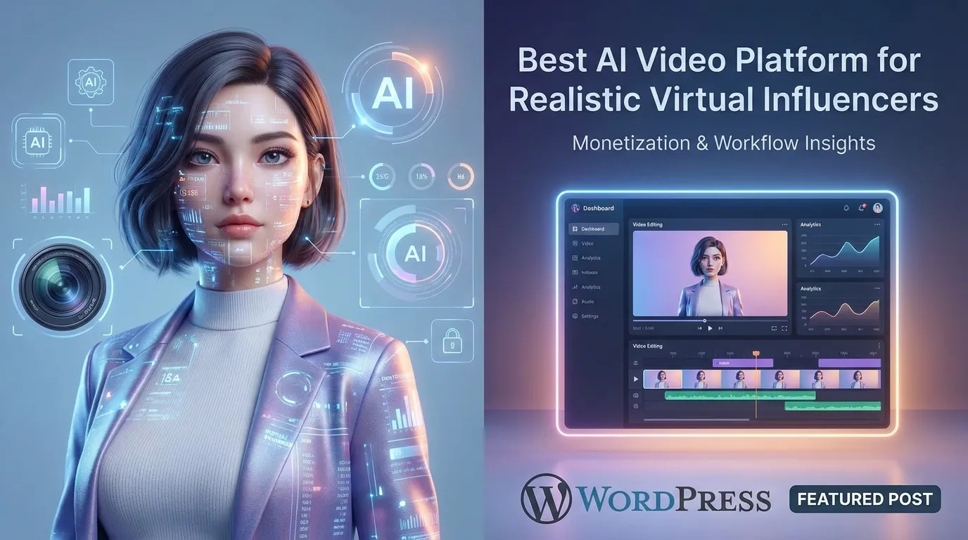 Best AI Video Platform for Realistic Virtual Influencers