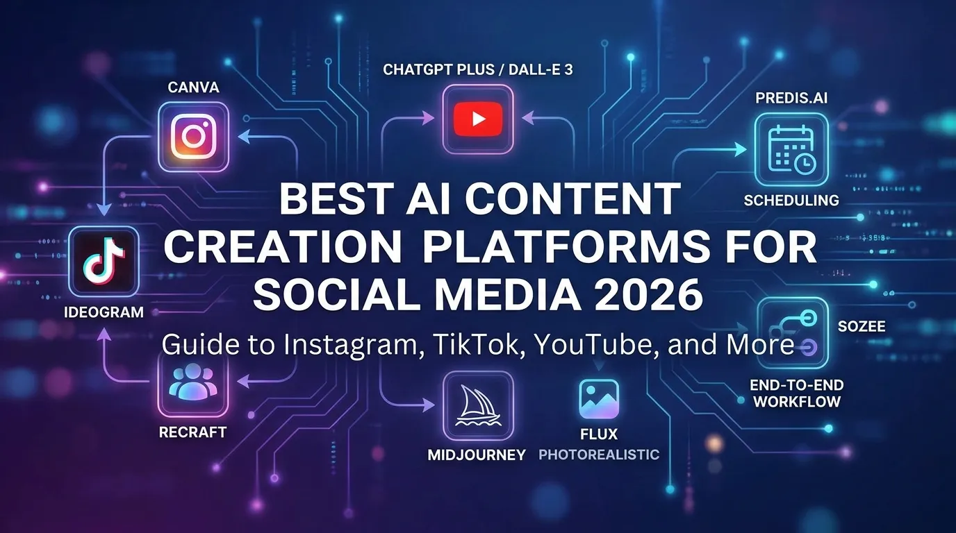 Best AI Content Creation Platforms for Social Media 2026