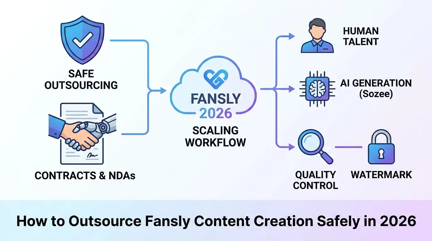 How to Outsource Fansly Content Creation Safely in 2026
