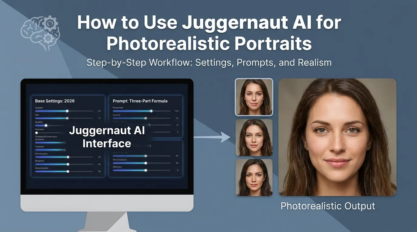 How to Use Juggernaut AI for Photorealistic Portraits
