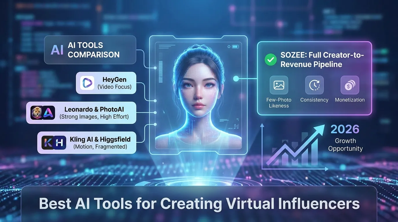 Best AI Tools for Creating Virtual Influencers in 2026