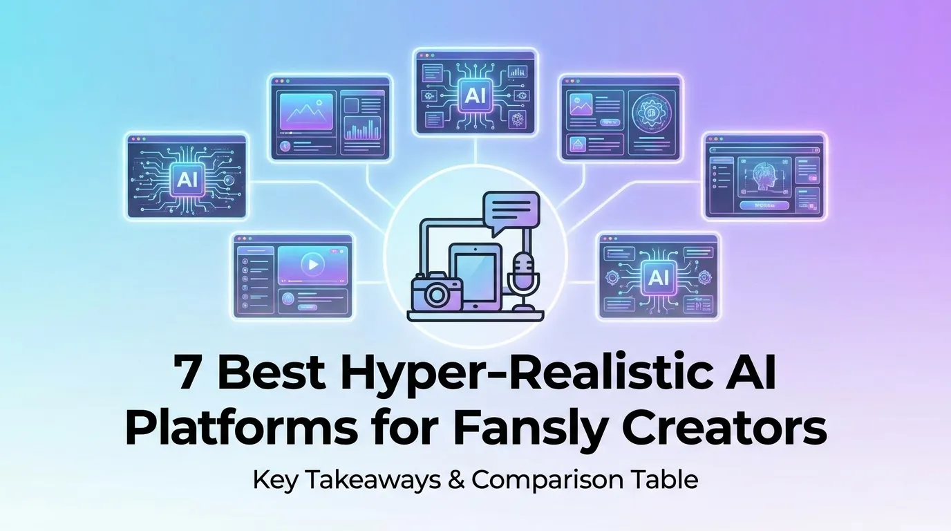 7 Best Hyper-Realistic AI Platforms for Fansly Creators