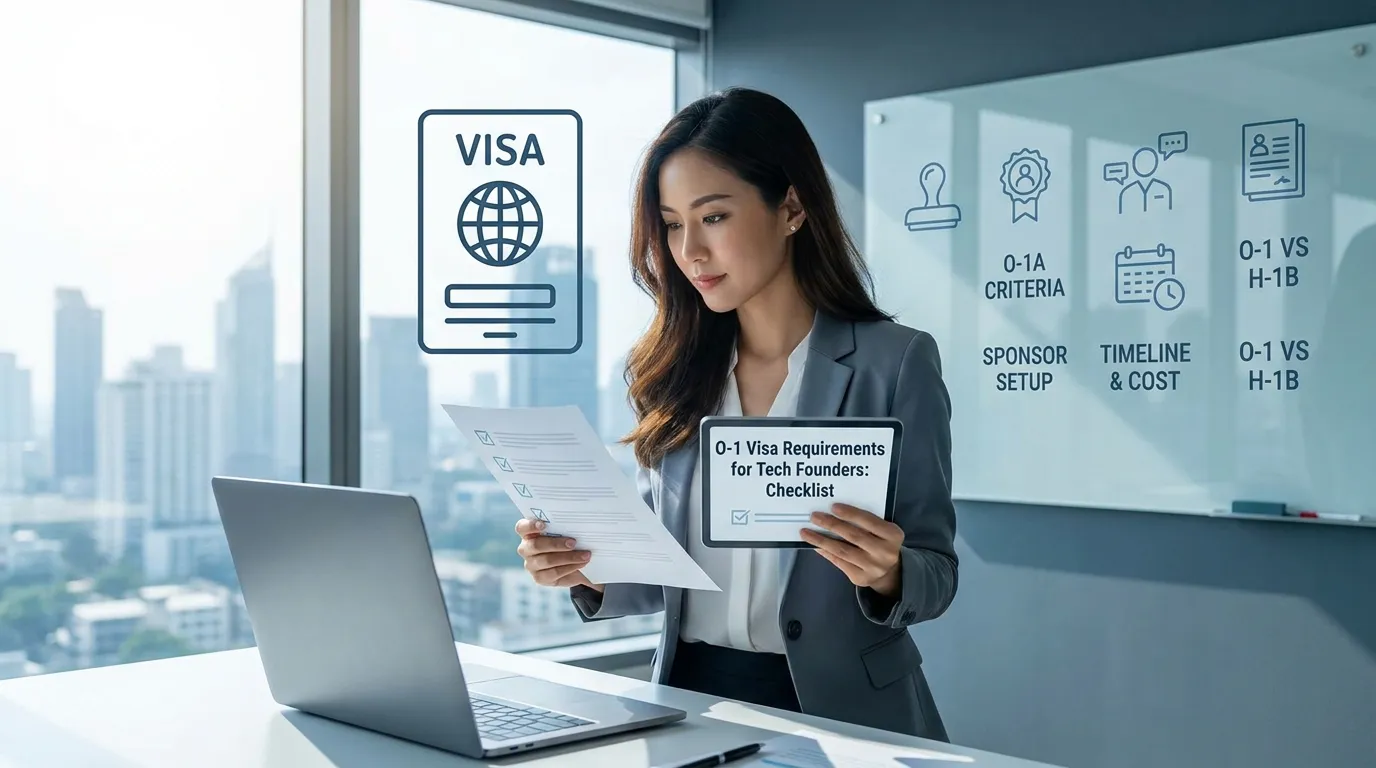 O-1 Visa Requirements for Tech Founders: Checklist