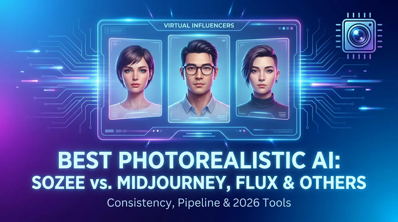 Best Photorealistic Text-to-Image AI for Virtual Influencers