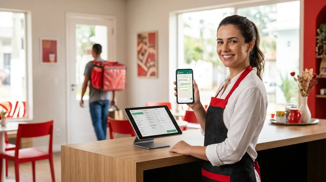 Melhor assistente IA para cardápio do seu delivery