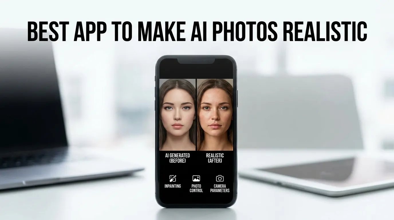 Best App to Make AI Generated Photos Look Realistic