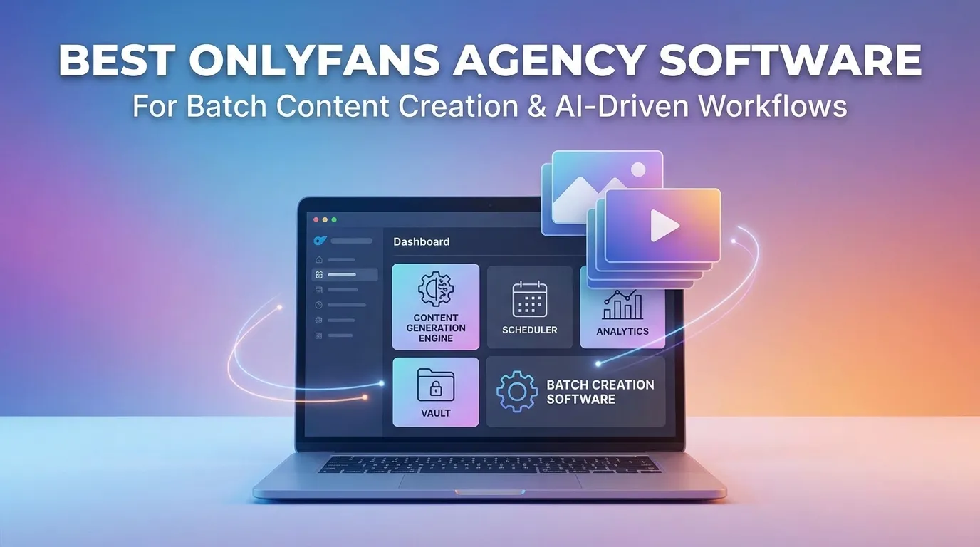 Best OnlyFans Agency Software for Batch Content Creation