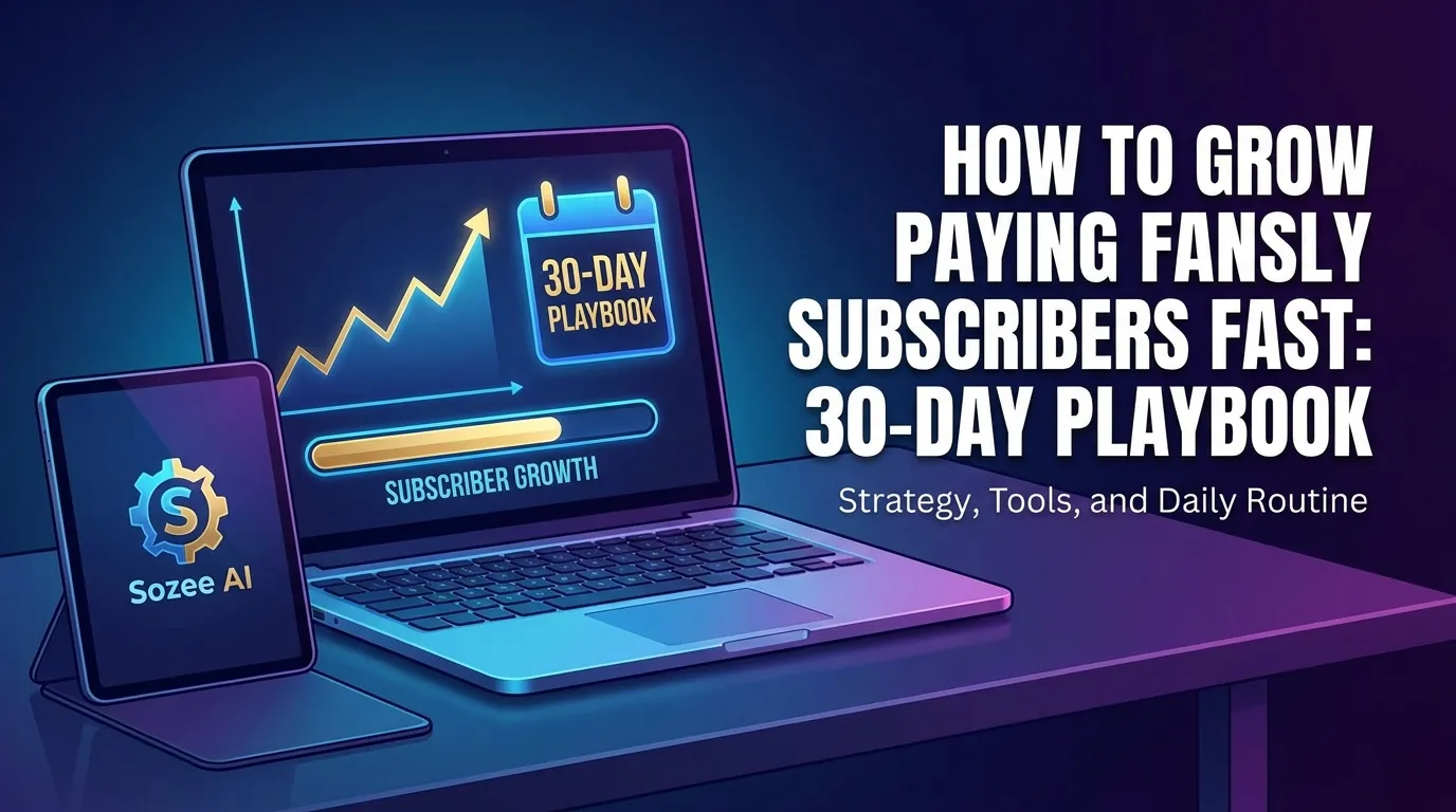 How to Grow Paying Fansly Subscribers Fast: 30-Day Playbook