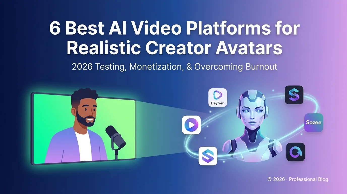 6 Best AI Video Platforms for Realistic Creator Avatars