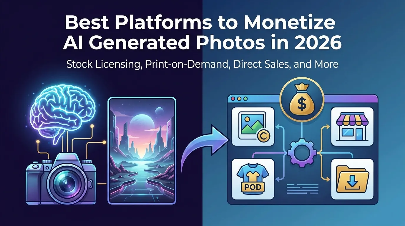 Best Platforms to Monetize AI Generated Photos in 2026