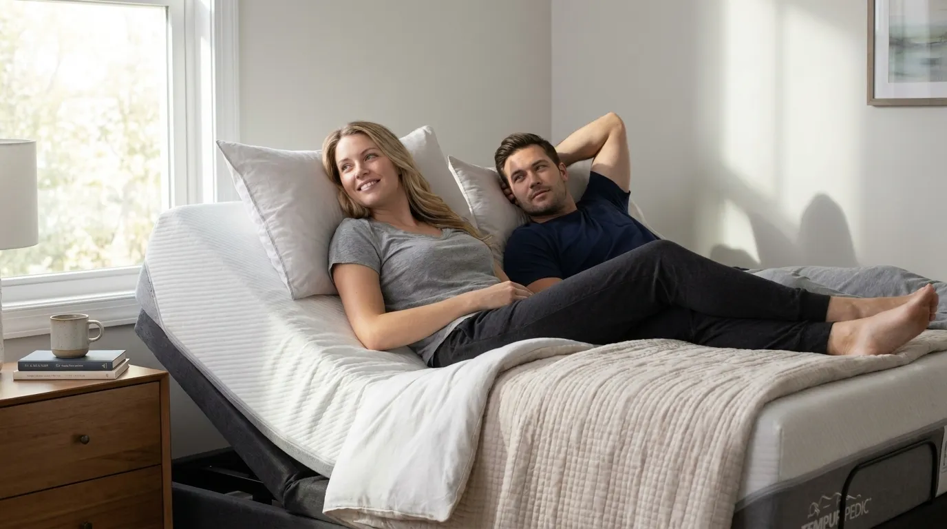 Tempur-Pedic Split King Adjustable Bed Dimensions in Canada