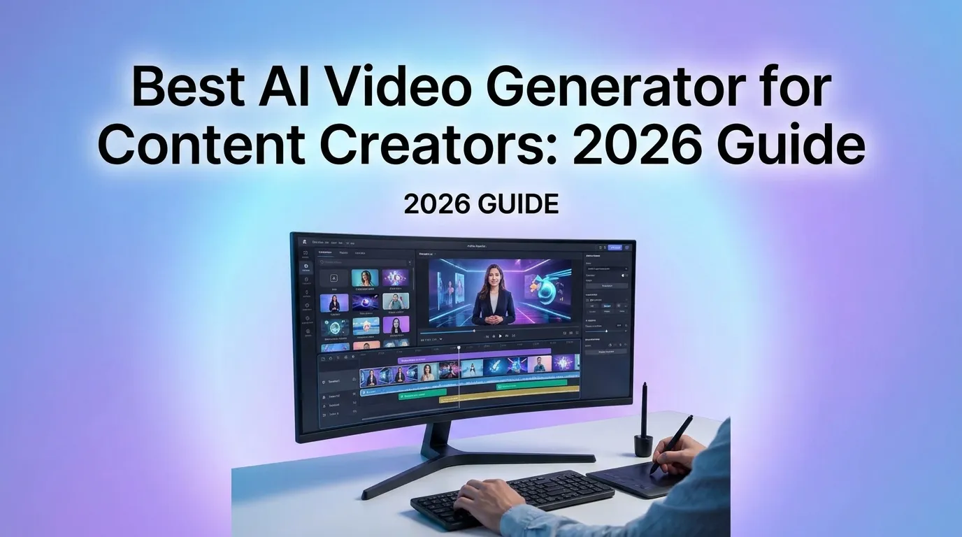 Best AI Video Generator for Content Creators: 2026 Guide