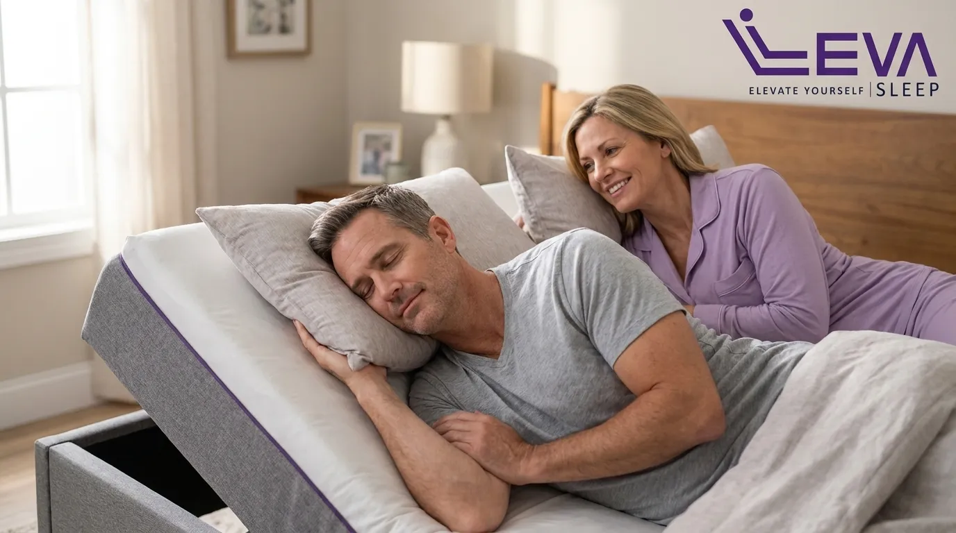 What Causes Midlife Snoring and How Elevation Helps