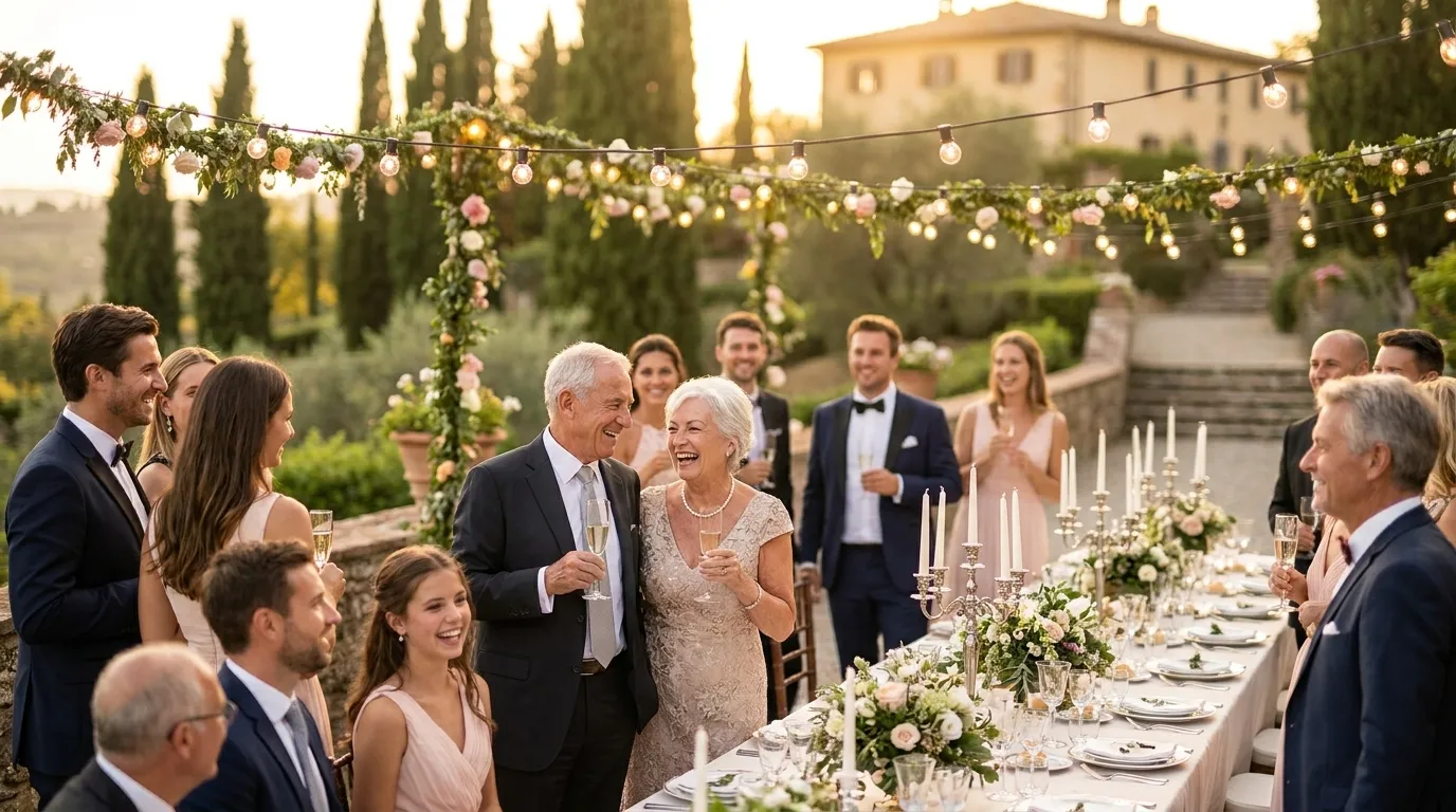 Como planejar bodas de casamento de luxo: guia de 18 meses