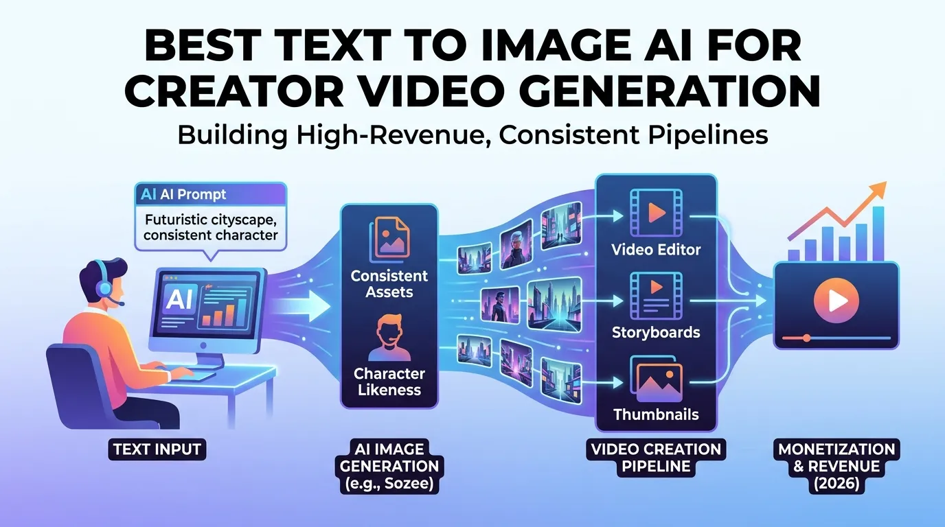 Best Text to Image AI for Creator Video Generation