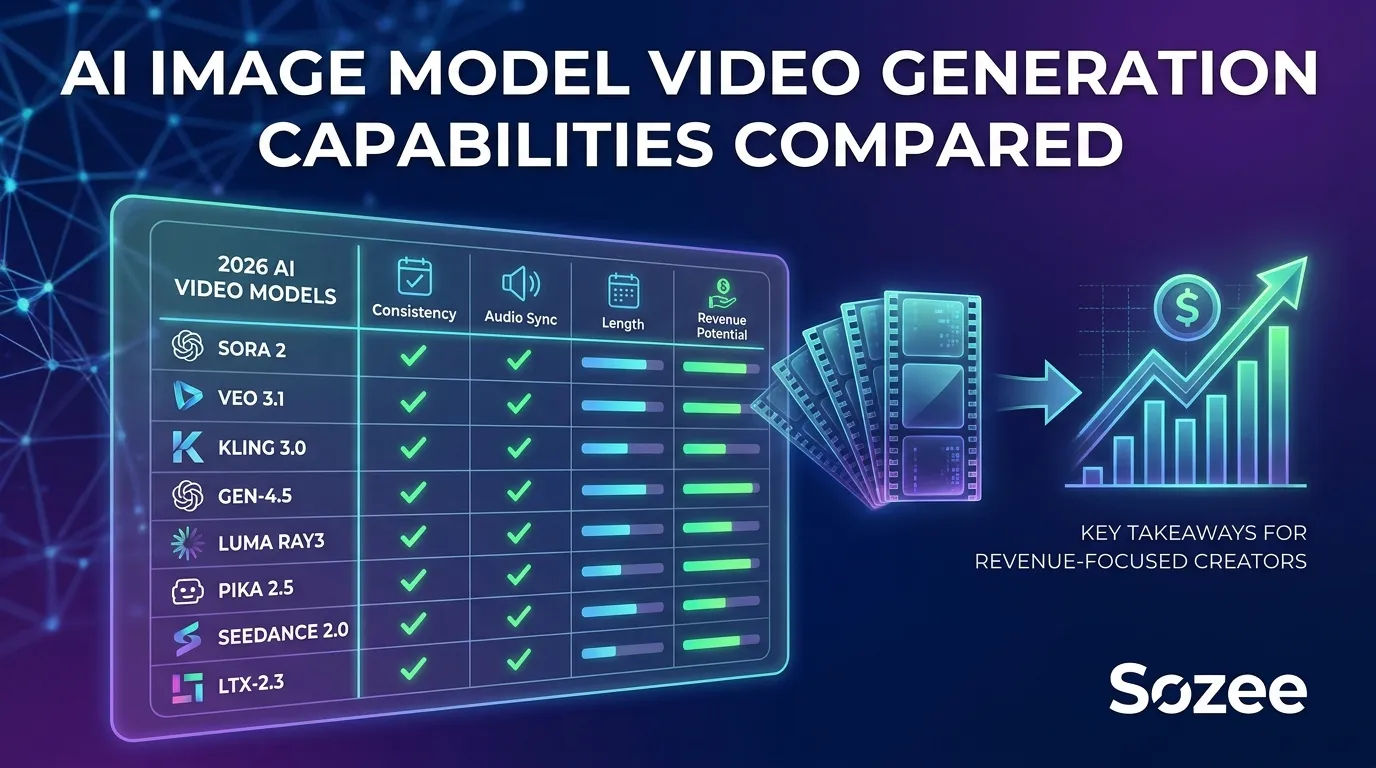 AI Image Model Video Generation Capabilities Compared