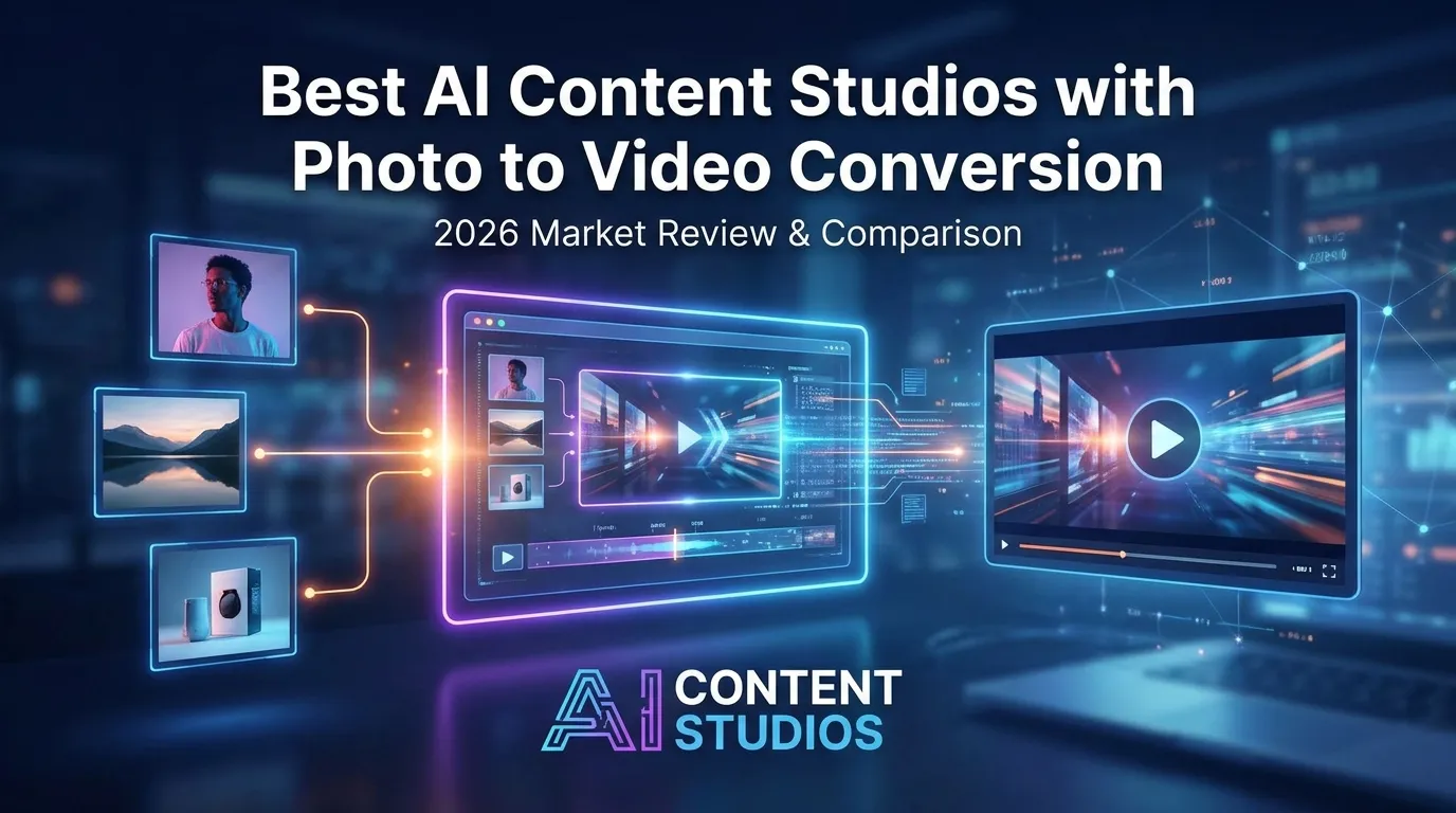 Best AI Content Studios with Photo to Video Conversion
