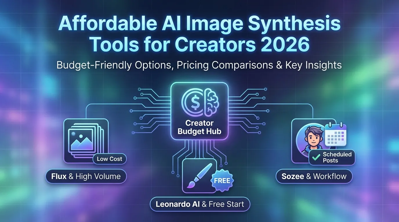 Affordable AI Image Synthesis Tools for Creators 2026