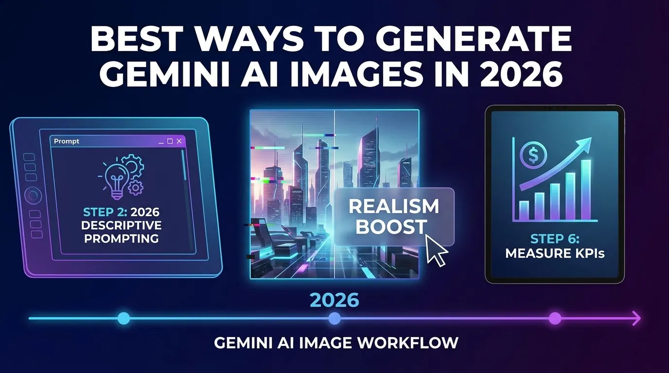 Best Ways to Generate Gemini AI Images in 2026