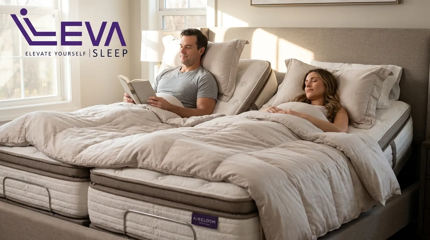 Aireloom Luxury Mattresses with Split Adjustable Bases