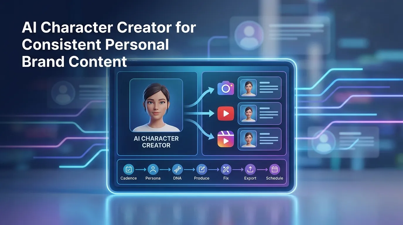 AI Character Creator for Consistent Personal Brand Content