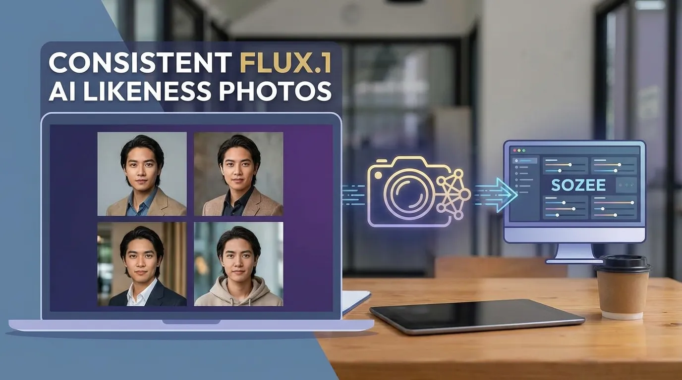 How to Generate Consistent Flux.1 AI Likeness Photos