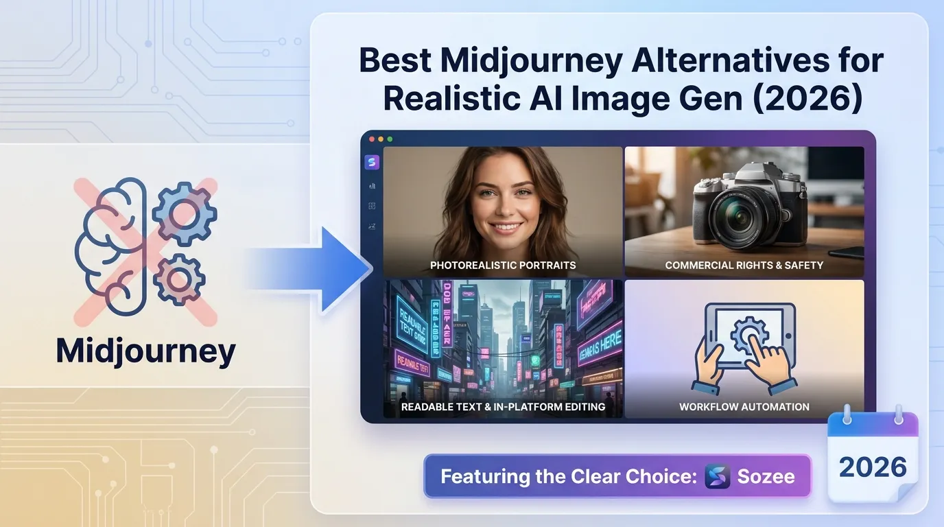 Best Midjourney Alternatives for Realistic Text-to-Image AI