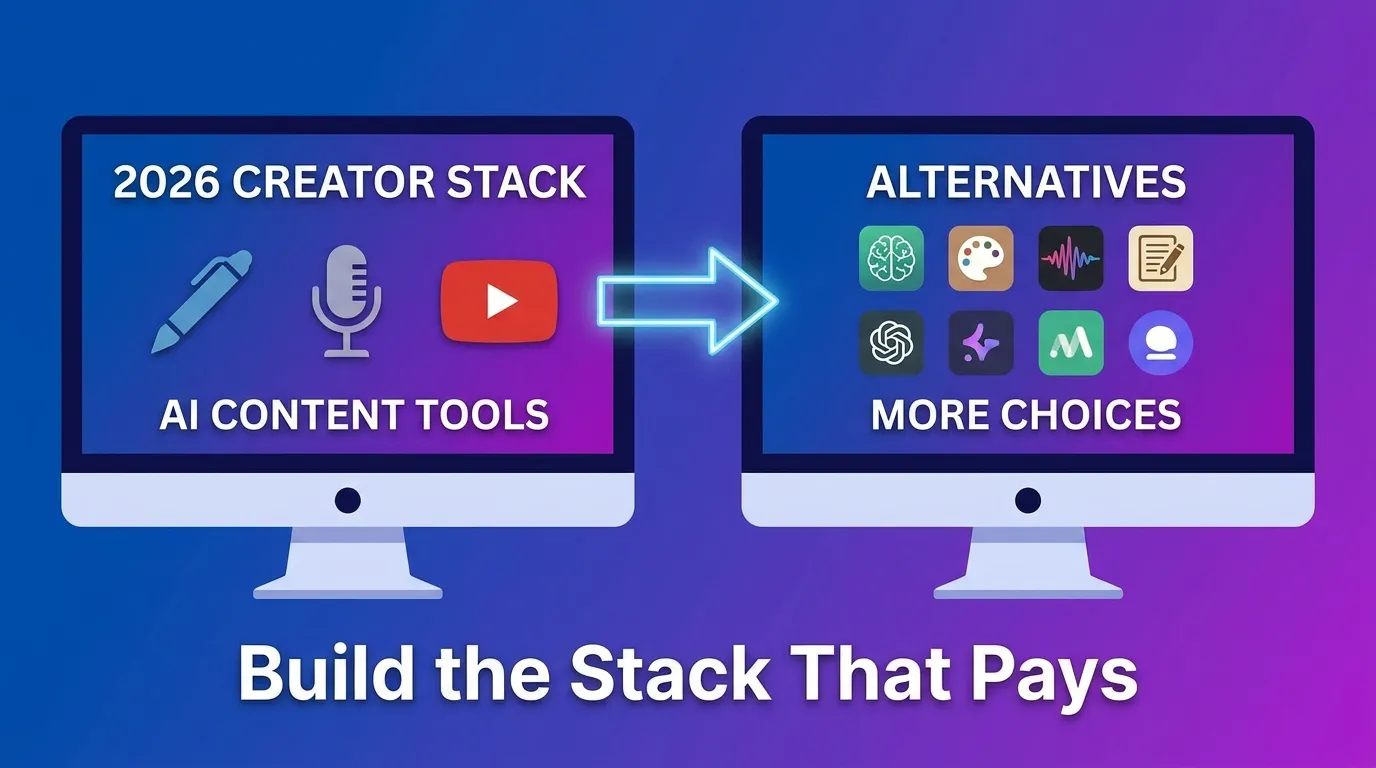 Best AI Content Software Alternatives for Creators 2026