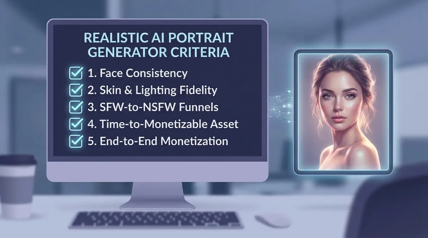 5 Criteria for the Most Realistic AI Portrait Generator