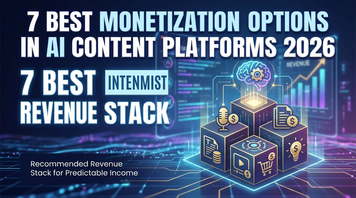 7 Best Monetization Options in AI Content Platforms 2026