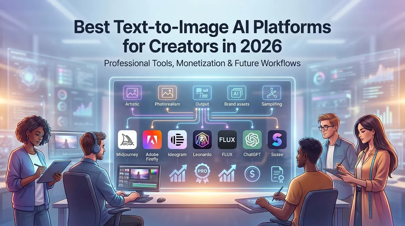 Best Text-to-Image AI Platforms for Creators in 2026