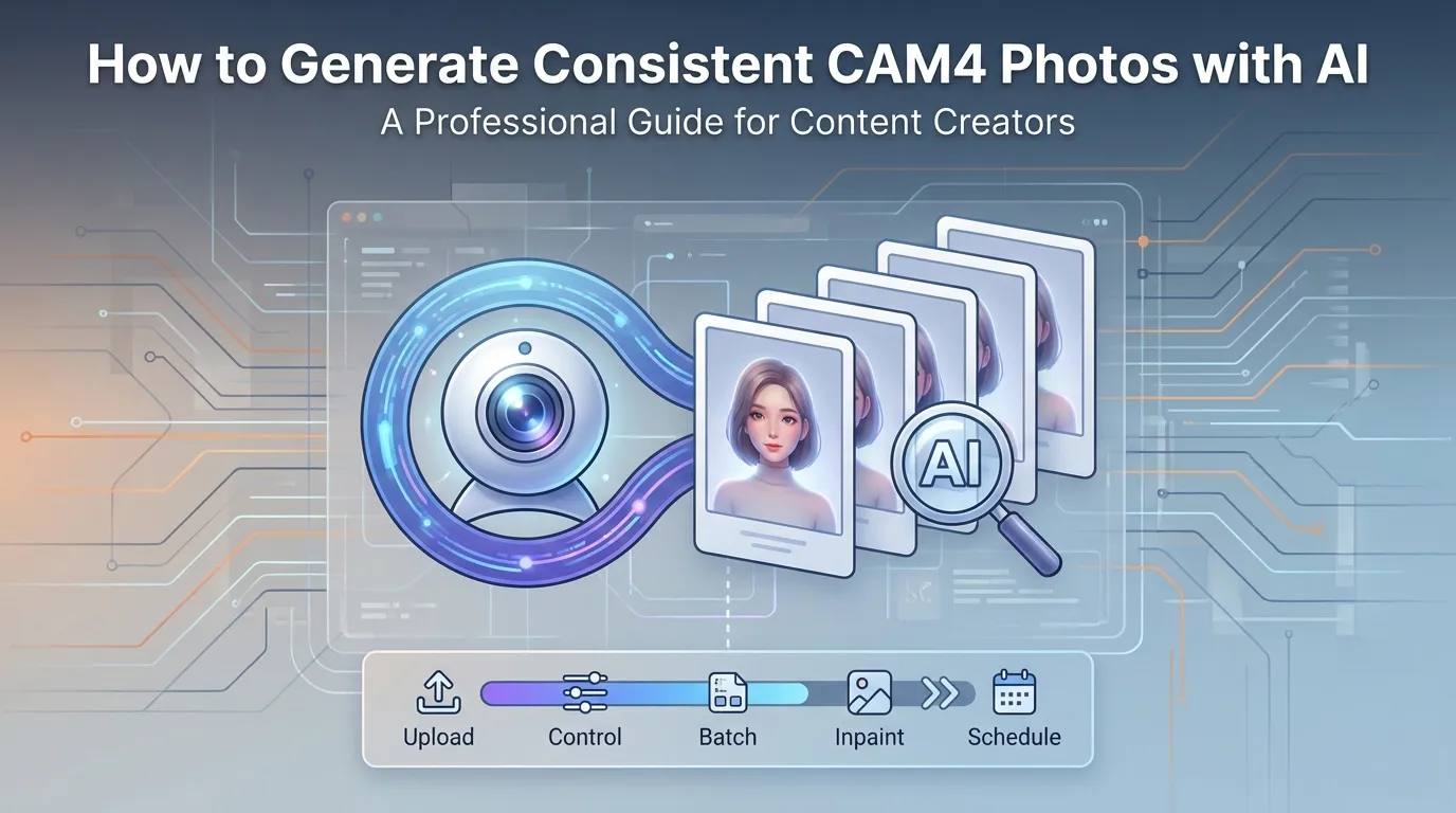 How to Generate Consistent CAM4 Photos with AI