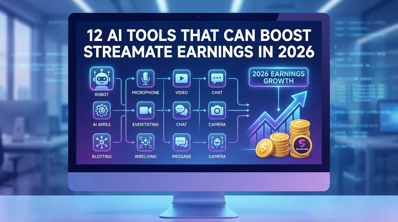 12 AI Tools That Can Boost Streamate Earnings in 2026