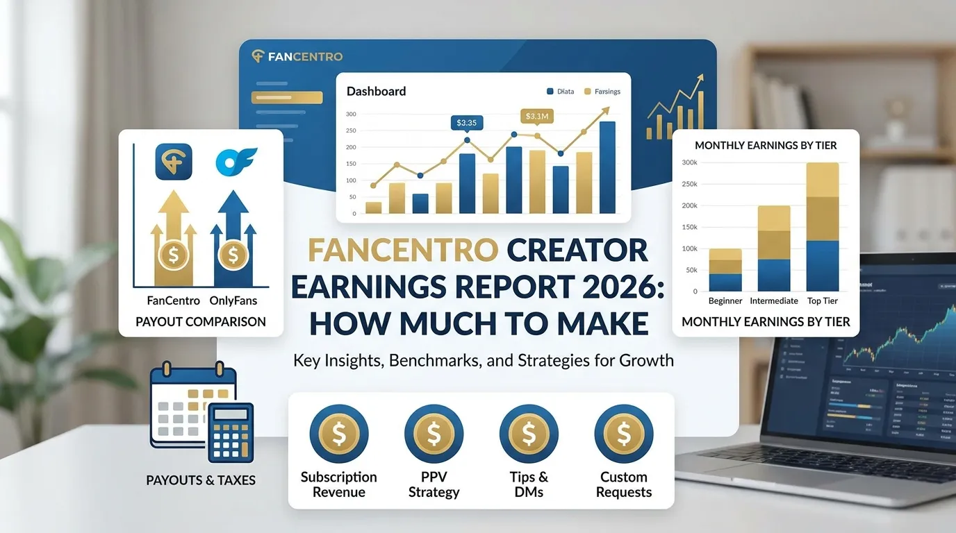 FanCentro Creator Earnings Report 2026: How Much to Make