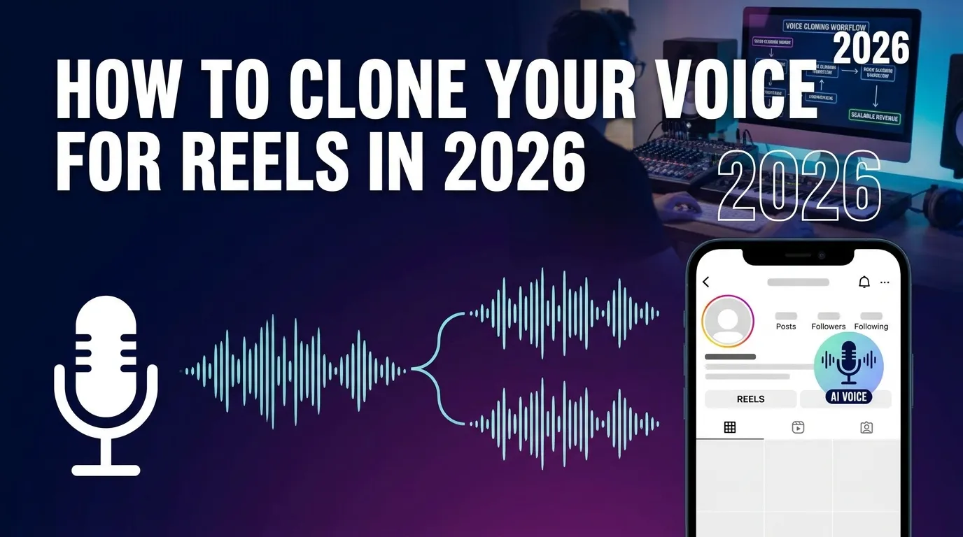 How to Clone Your Voice for Reels in 2026