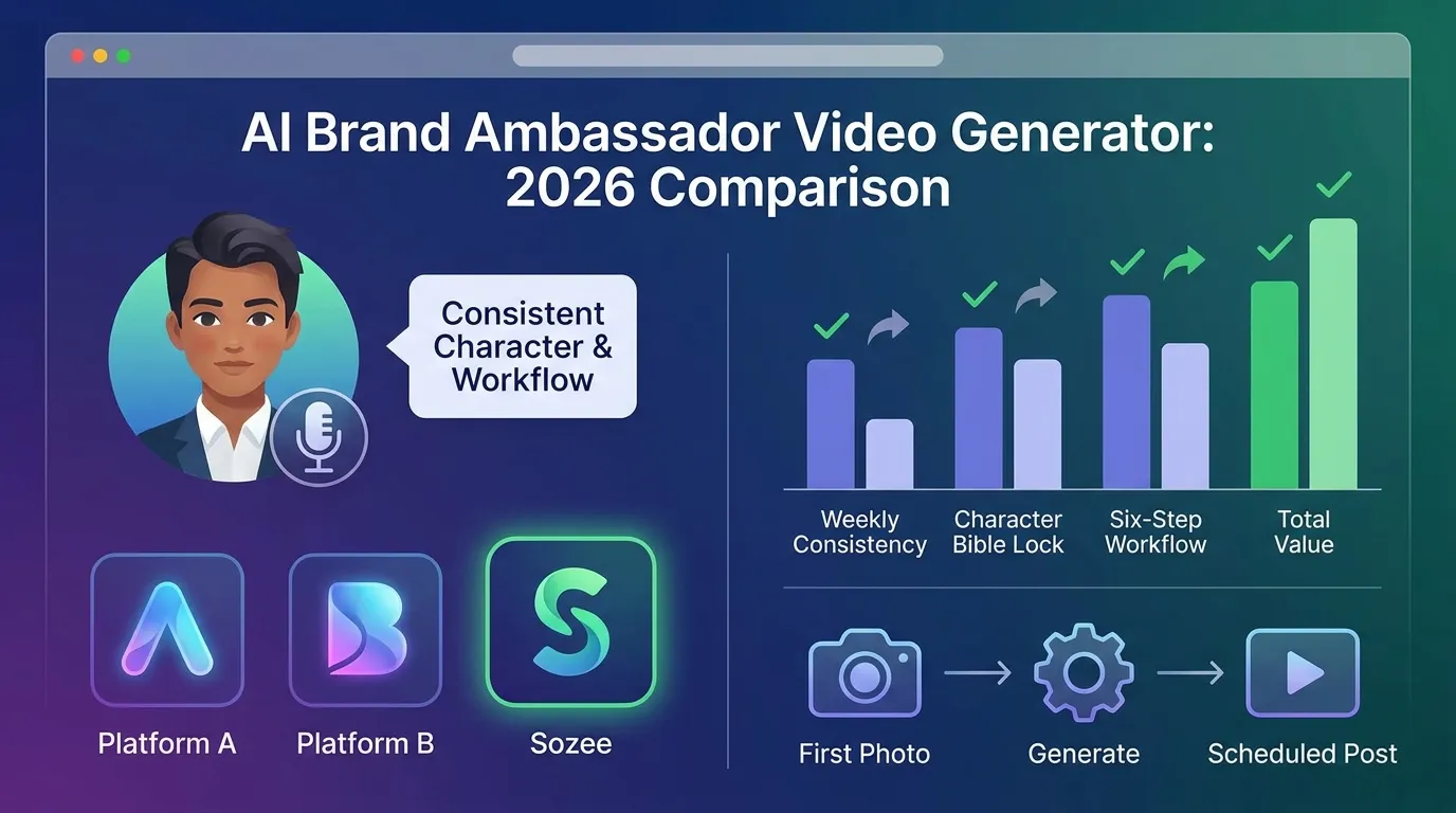 AI Brand Ambassador Video Generator: 2026 Comparison