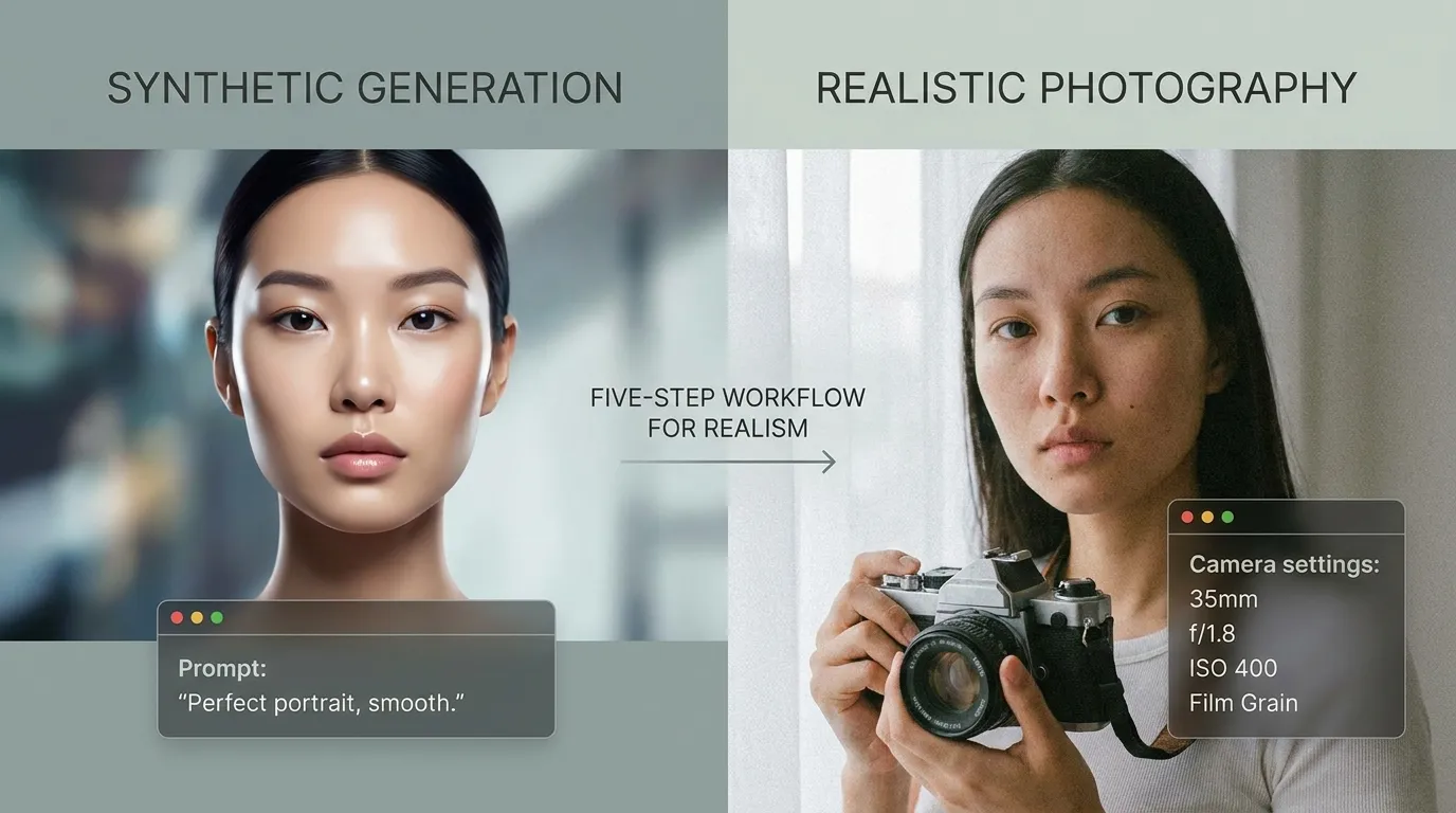 How to Make AI Generated Photos Look Like Real Photography