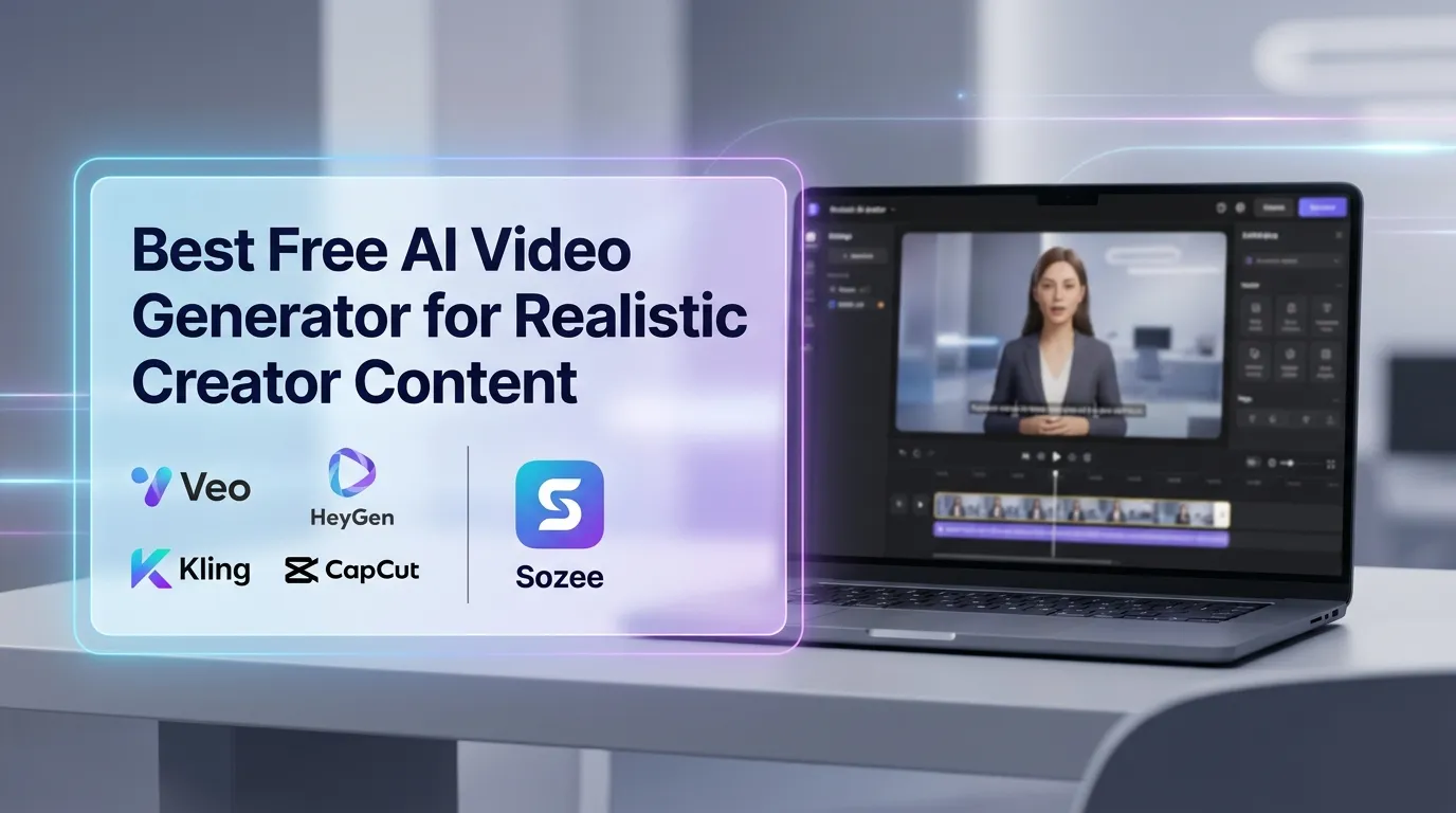 Best Free AI Video Generator for Realistic Creator Content