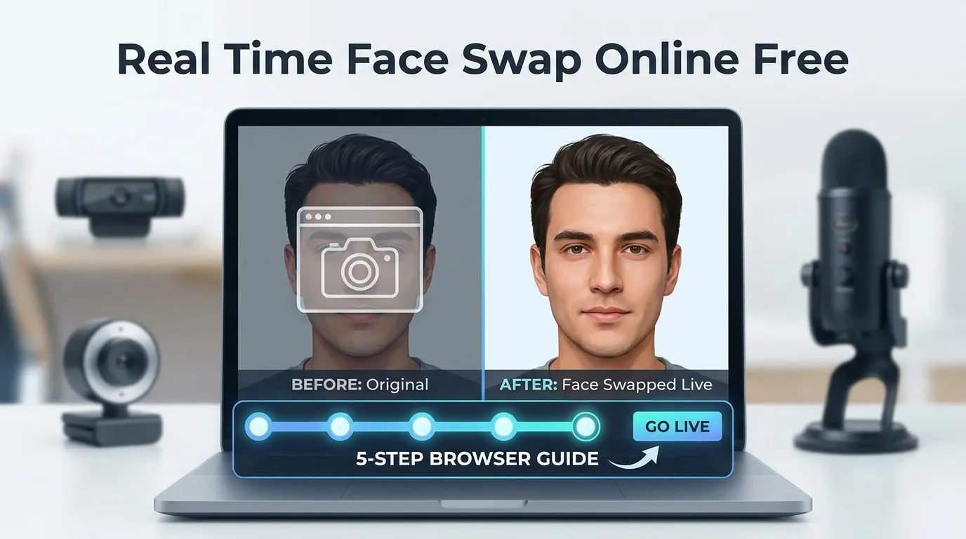 Real Time Face Swap Online Free: 5-Step Browser Guide